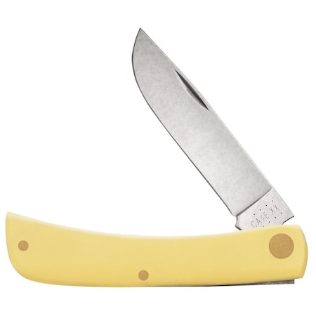 Knife, Yellow Ss Sod Buster Jr.